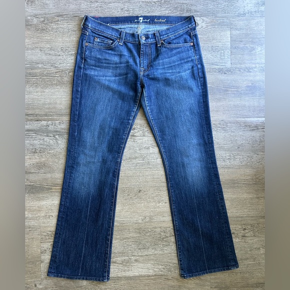 7 For All Mankind Denim - 7 for All Mankind Medium Wash Flynt Bootcut Jeans Women's - Size 31
